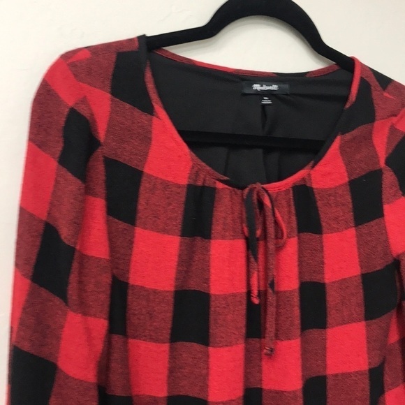 Madewell buffalo plaid dress size XS. - Picture 2 of 8